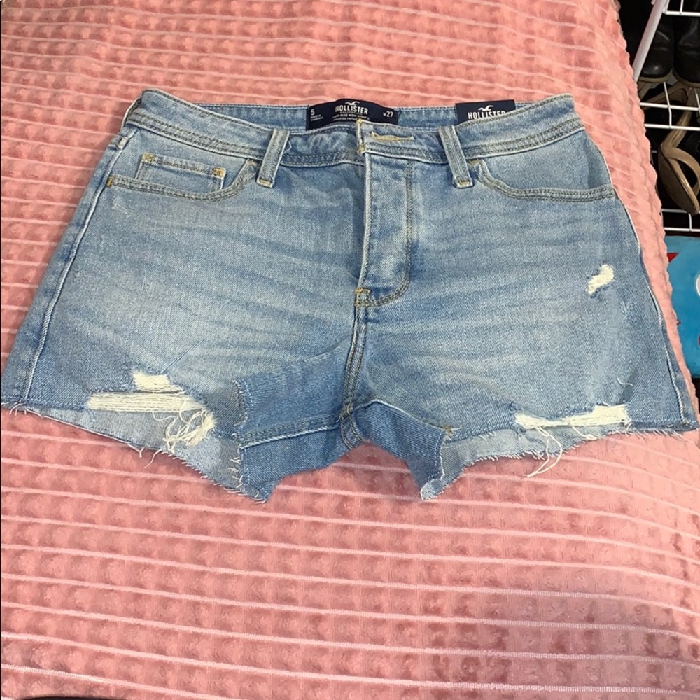 High rise mom short